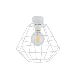 Lubinis šviestuvas DIAMOND 1xE27 BALTA