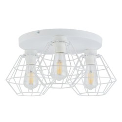 Lubinis šviestuvas DIAMOND 3xE27 BALTA