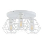Lubinis šviestuvas DIAMOND 3xE27 BALTA