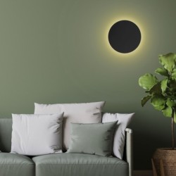 Sieninis šviestuvas LUNA 4xG9 JUODA