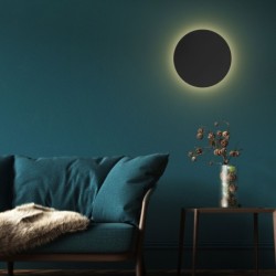 Sieninis šviestuvas LUNA 6xG9 JUODA
