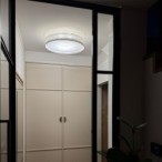 Lubinis šviestuvas ECO 4xE27 BALTA