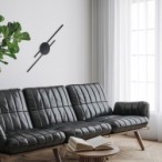 Sieninis šviestuvas JAVA 12W 3000K (Šilta balta) JUODA