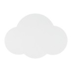 Sieninis šviestuvas CLOUD 2xG9 BALTA