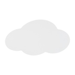 Sieninis šviestuvas CLOUD 2xG9 BALTA