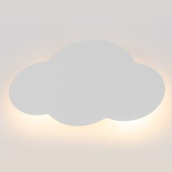 Sieninis šviestuvas CLOUD 2xG9 BALTA