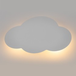 Sieninis šviestuvas CLOUD 2xG9 BALTA