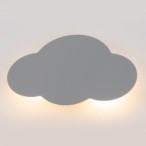 Sieninis šviestuvas CLOUD 2xG9 PILKA