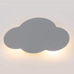 Sieninis šviestuvas CLOUD 2xG9 PILKA