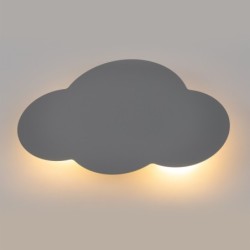 Sieninis šviestuvas CLOUD 2xG9 PILKA