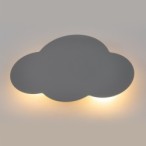 Sieninis šviestuvas CLOUD 2xG9 PILKA