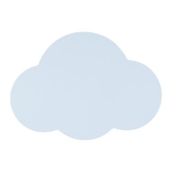 Sieninis šviestuvas CLOUD 2xG9 MĖLYNA, BALTA