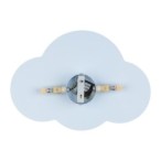 Sieninis šviestuvas CLOUD 2xG9 MĖLYNA, BALTA