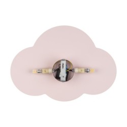 Sieninis šviestuvas CLOUD 2xG9 ROŽINĖ