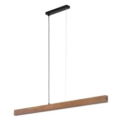 Pakabinamas šviestuvas TEO 1xLED 13W 3000K (Šilta balta) RIEŠUTO, JUODA