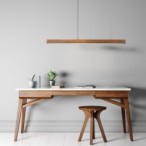 Pakabinamas šviestuvas TEO 1xLED 13W 3000K (Šilta balta) RIEŠUTO, JUODA