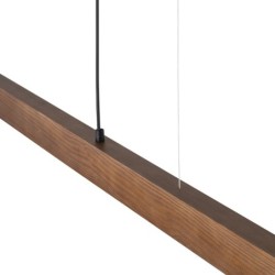Pakabinamas šviestuvas TEO 1xLED 13W 3000K (Šilta balta) RIEŠUTO, JUODA