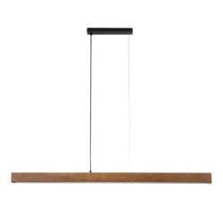 Pakabinamas šviestuvas TEO 1xLED 13W 3000K (Šilta balta) RIEŠUTO, JUODA