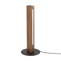 Stalinis šviestuvas TEO 1xLED 6W 3000K (Šilta balta) RIEŠUTO, JUODA