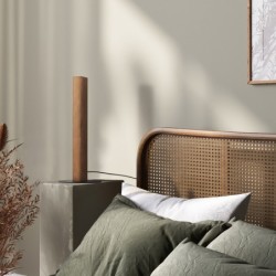 Stalinis šviestuvas TEO 1xLED 6W 3000K (Šilta balta) RIEŠUTO, JUODA
