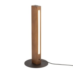 Stalinis šviestuvas TEO 1xLED 6W 3000K (Šilta balta) RIEŠUTO, JUODA