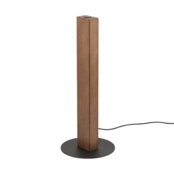 Stalinis šviestuvas TEO 1xLED 6W 3000K (Šilta balta) RIEŠUTO, JUODA