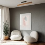 Lubinis šviestuvas TEO 1xLED 22W 3000K (Šilta balta) RIEŠUTO