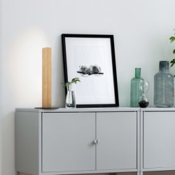 Stalinis šviestuvas TEO 1xLED 6W 3000K (Šilta balta) PUŠIES, JUODA