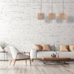Pakabinamas šviestuvas JUTA 3xE27 JUODA