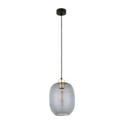 Pakabinamas šviestuvas OMEGA 1xE27 JUODA, AUKSO