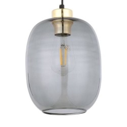Pakabinamas šviestuvas OMEGA 1xE27 JUODA, AUKSO