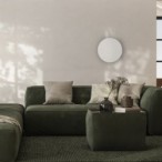 Sieninis šviestuvas LUNA 4xG9 SMĖLIO