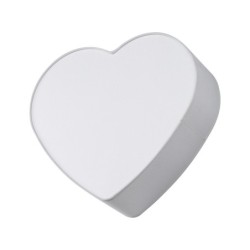 Sieninis šviestuvas HEART 2xE27 BALTA