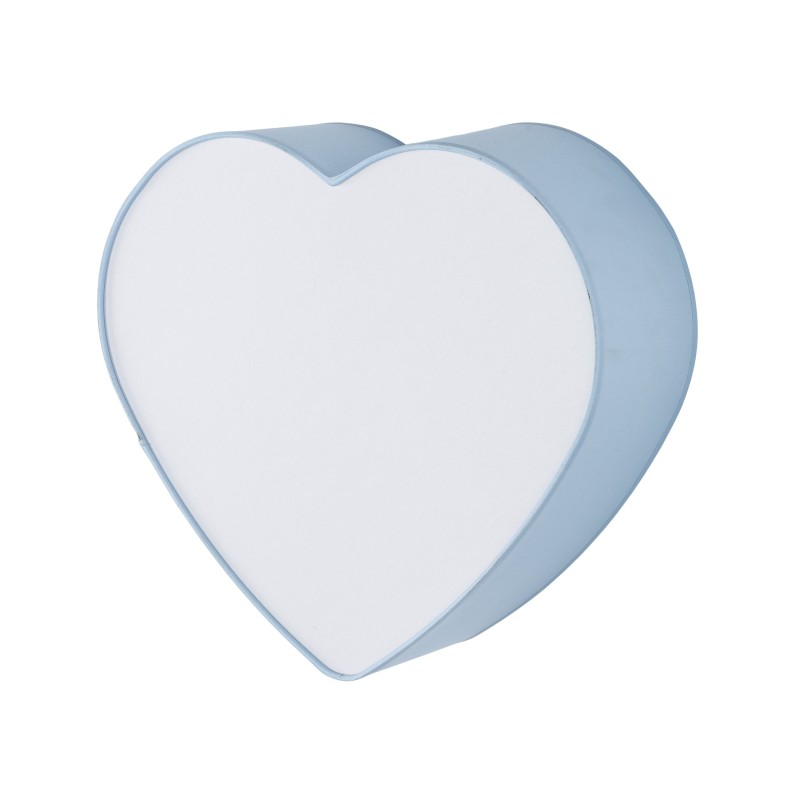 Sieninis šviestuvas HEART 2xE27 BALTA