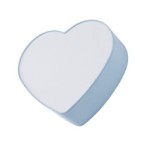 Sieninis šviestuvas HEART 2xE27 BALTA