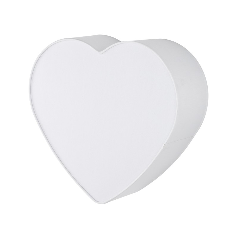 Sieninis šviestuvas HEART 2xE27 BALTA