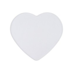 Sieninis šviestuvas HEART 2xE27 BALTA