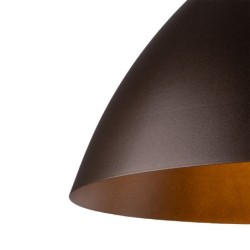 Pakabinamas šviestuvas FARO 1xE27 RUDA