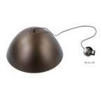 Pakabinamas šviestuvas FARO 1xE27 RUDA