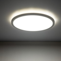 Lubinis šviestuvas AQUA 1xLED 36W 3000, 4000, 6500K (CCT keičiama) BALTA