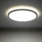 Lubinis šviestuvas AQUA 1xLED 36W 3000, 4000, 6500K (CCT keičiama) BALTA