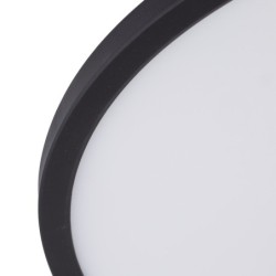 Lubinis šviestuvas AQUA 1xLED 36W 3000, 4000, 6500K (CCT keičiama) JUODA, BALTA