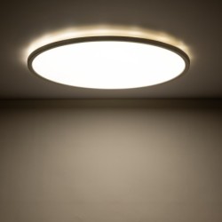 Lubinis šviestuvas AQUA 1xLED 15W 3000, 4000, 6500K (CCT keičiama) BALTA