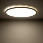 Lubinis šviestuvas AQUA 1xLED 15W 3000, 4000, 6500K (CCT keičiama) BALTA