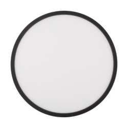 Lubinis šviestuvas AQUA 15W 3000, 4000, 6500K (CCT keičiama) JUODA, BALTA