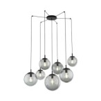 Pakabinamas šviestuvas ESME 7xE27 JUODA