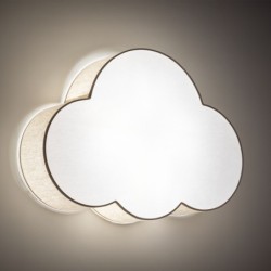 Lubinis šviestuvas CLOUD 4xE27 BALTA