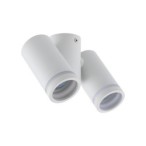 Lubinis pakreipiamas šviestuvas JET 2xGU10 BALTA