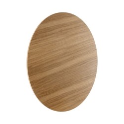 Sieninis šviestuvas LUNA 4xG9 ĄŽUOLO, JUODA