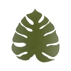 Sieninis šviestuvas MONSTERA 4xG9 ŽALIA
